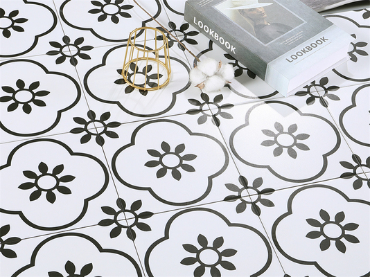 Résistant à l'usure 200x200mm Grade AAA Plancher et mur intérieur Floret Carreaux céramiques rustiques Pour salle de bain et salon