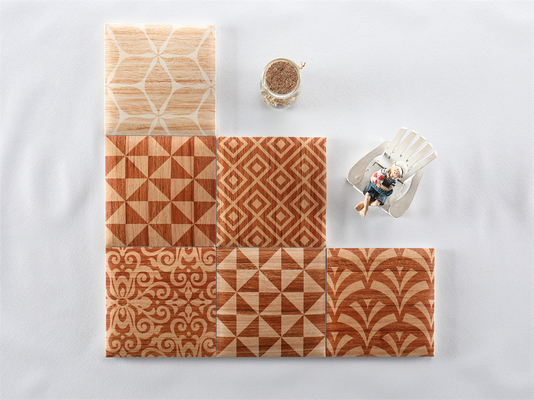 Carreaux de mosaïque en céramique 152x152mm pour murs de cuisine et salle de bain