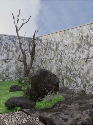 Pierre de luxe 600x1200mm surface plane pleinement polie vitrée mur de rideau extérieur carreaux pour jardin et terrasse