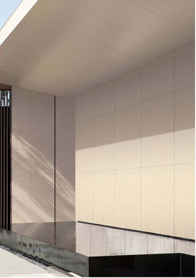 Calcaire résistant à l'usure Beige Mat 60x120cm Mur de rideau extérieur Carreaux de porcelaine pour la cour