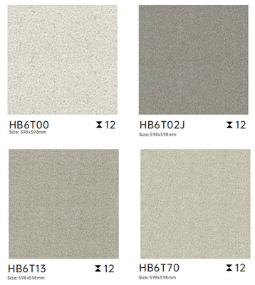 ISO9001 600x600 mm de carreaux de sol en porcelaine et de carreaux décoratifs pour la reconstruction