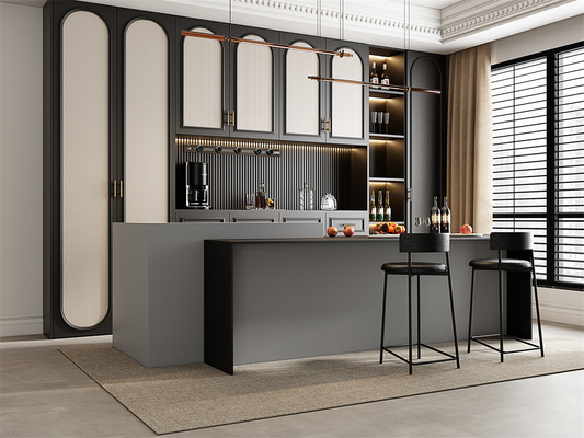 Dalle en pierre frittée mate grise 1420x2700mm Carrelage de sol intérieur
