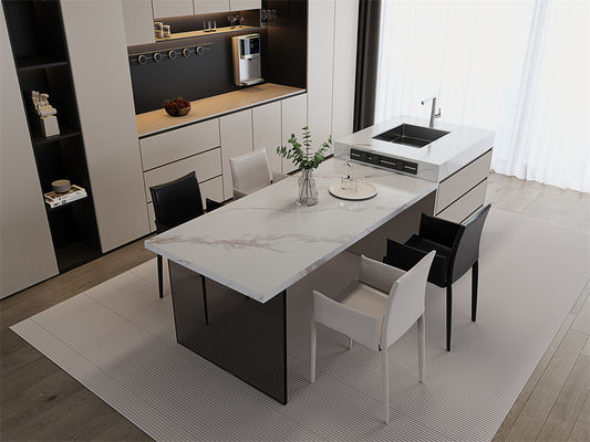 Dalles en pierre frittée Matte Carrara 1420x2700mm Grade AAA