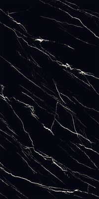 Noir 160x320cm Murs intérieurs et plancher mat vitré Porcelaine sintrée dalle de pierre pour la décoration intérieure