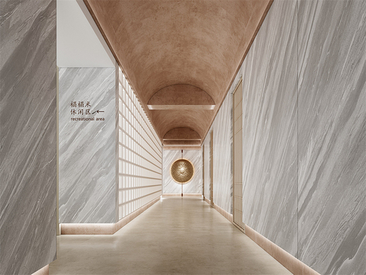 Plancher extérieur résistant aux acides 1600x3200mm Mat Porcelaine Slab de pierre sintrée Grandes dalles pour appartement et balcon
