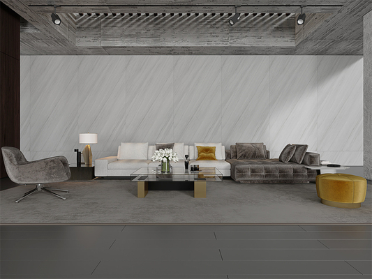 Plancher extérieur antidérapant à la matte 1600x3200mm dalles de marbre et porcelaine dalles de pierre sintrée pour salle de bain