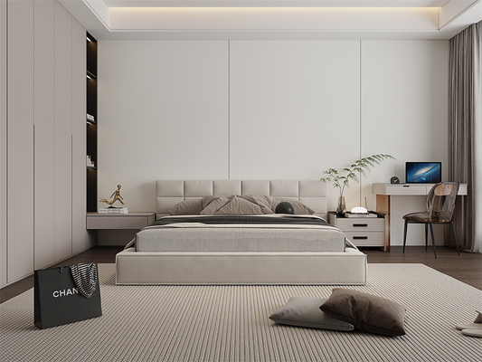Mat résistant à l'acide 1600x3200mm Beige Slab de pierre sintrée pour balcon