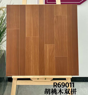 Carreau de céramique en bois antidérapant AAA 600x600mm marron
