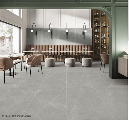 Carrelage en porcelaine argileuse de qualité AAA 600x1200mm ISO13006 Intérieur Sol