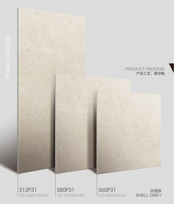 Grise 1200x600mm Glaçage étoilé Porcelaine décoration murale Carreaux pour salle de bain