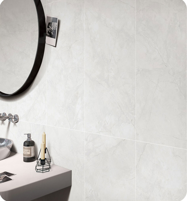 Carreaux de porcelaine glacée pour bébé beige imperméable à l'eau 60x120cm Pour la décoration intérieure