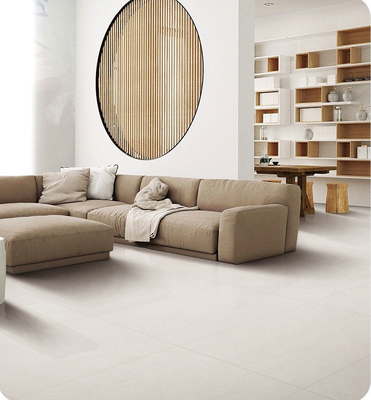 Carreau de porcelaine émaillée beige antidérapant 800x800mm pour sols intérieurs