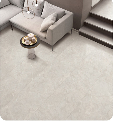 Carreaux beige résistant à l'humidité et carreaux de porcelaine douce vitrée recouverte de 60x120 cm pour le bâtiment