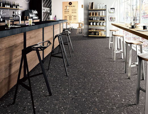 600x1200mm Terrazzo plancher extérieur Porcelaine durable carreaux de décoration pour le parc antidérapant