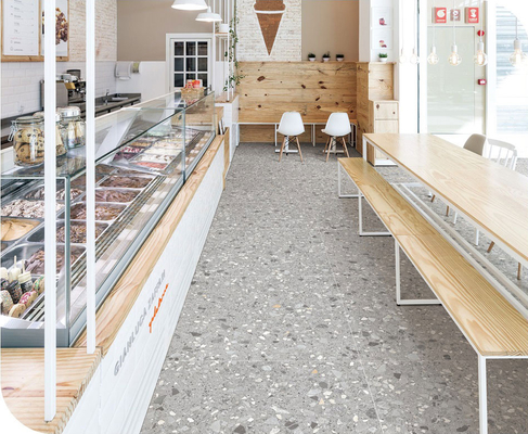 Grain clair 60x120cm Terrazzo extérieur Porcelaine durable décoration carreaux pour la cour arrière