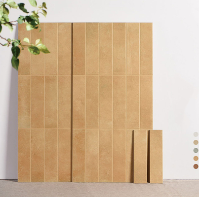 Carreaux de mur en céramique antidérapant de 400x800 mm de couleur brun clair de qualité AAA