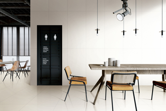 Pièces de porcelaine texturées modernes 60x120cm pour la salle à manger