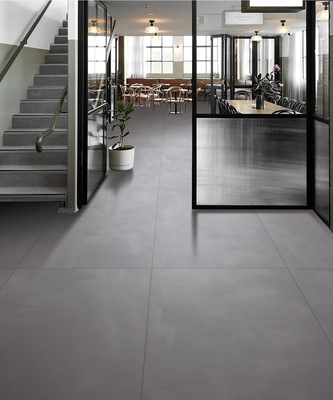 Carreaux de porcelaine de sol modernes vitrés doux antidérapants pour restaurant 48 