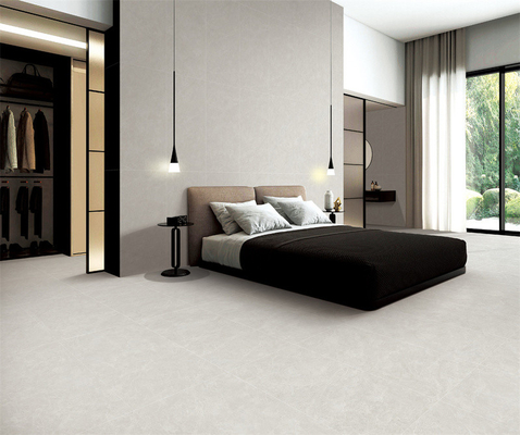 Carreaux élégants beige 120x60cm et plancher intérieur étanche à l'eau Carreaux de porcelaine vitrée poli pour salle de bain