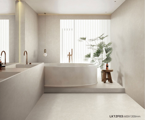 Carreaux texturés résistants à l'eau et plancher extérieur 120x60 cm Carreaux de porcelaine douce vitrée pour douche