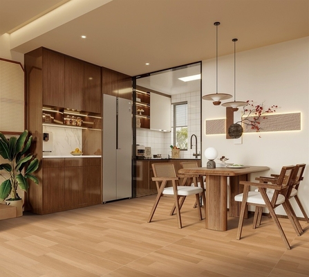 ISO9001 Carreaux de porcelaine en bois de 120x60 cm et carreaux antidérapants pour le sol extérieur