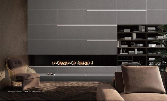 Carreaux de porcelaine gris foncé 30x60cm, pour décoration et balcon