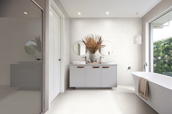 400x800mm Blanc durable antique à l'intérieur du mur vitré Carreaux en céramique pour salle de bain et bureau