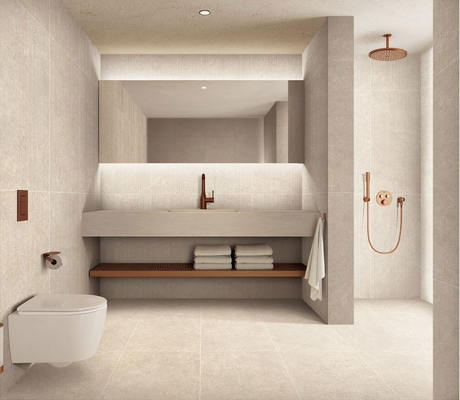 Carreau de porcelaine émaillée douce de qualité AAA 24x48 pour sol intérieur