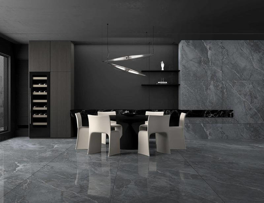 Carreaux modernes à l'épreuve de l'humidité plancher extérieur 1200x1200mm Porcelaine vitrée carreaux poli pour salle à manger et de reconstruction