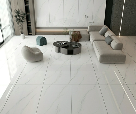 W.A 0,5% de carreaux de fond extérieur pour bureau 900x1800x9mm et carreaux de porcelaine poli modernes SGS pour décoration et restaurant