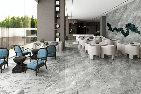 Carreaux de porcelaine glacée et 900x1800x9mm carreaux de sol intérieur pour la cuisine et le salon