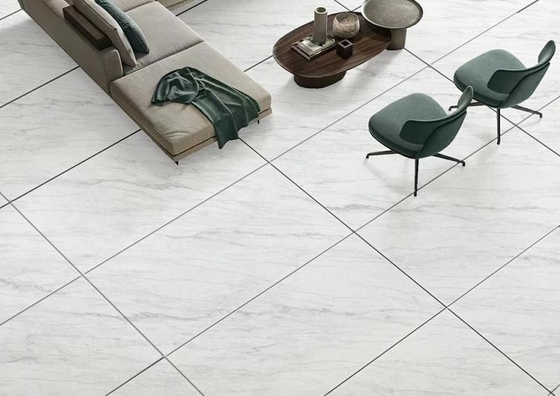 Carreaux de porcelaine poli et vitré pour bâtiments et rénovations