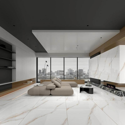 1200x1800x9mm Murs extérieurs antidérapants en porcelaine poli et vitrée
