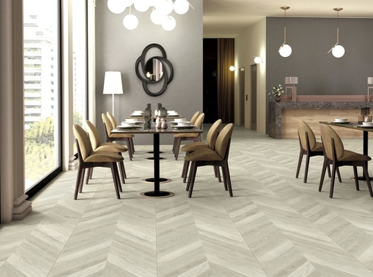 Carreaux de porcelaine en bois écologique 600x1200 mm pour salle de bain et au sol intérieur Carreaux jaune et brun