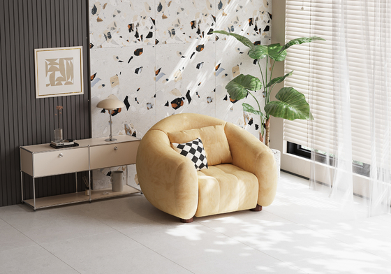 Élégance Terrazzo Mat Porcelaine Glacé Carreaux Chambre à coucher 60x120cm Carreaux de plancher Pour la décoration 2 modèles