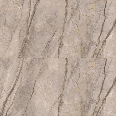 Marbre Brun 1200x1200mm Dalles de Pierre Frittée Polie Pour Salon Et Restaurant