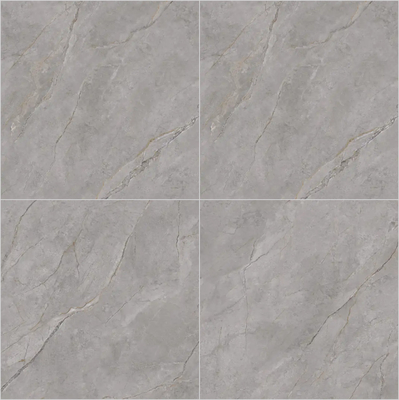 Plancher intérieur gris en marbre 1200x1200mm plaques de pierre sintrée polies pour bureau