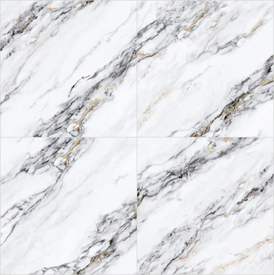 Plaques de pierre sintrée polies de 1200x1200 mm pour plancher intérieur