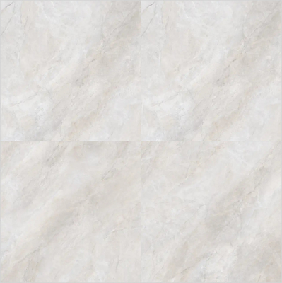 Dalles de pierre frittée polies 1200x1200mm grises, durables et antibactériennes pour salle de bain