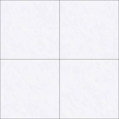 Carrelage en porcelaine émaillée polie effet marbre 800x800mm, résistant à l'usure et imperméable, pour salon, gris clair