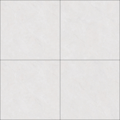 Carrelage en porcelaine émaillée polie gris clair sans décoloration 800x800mm pour hôtel et bureau, résistant à l'usure