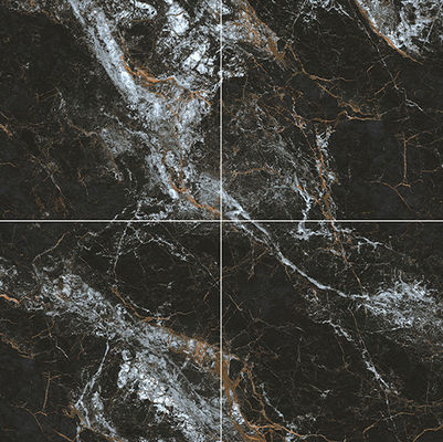 Carreaux de luxe en pierre polie 1000x1000mm résistants aux rayures pour projet et salle à manger, 3 styles