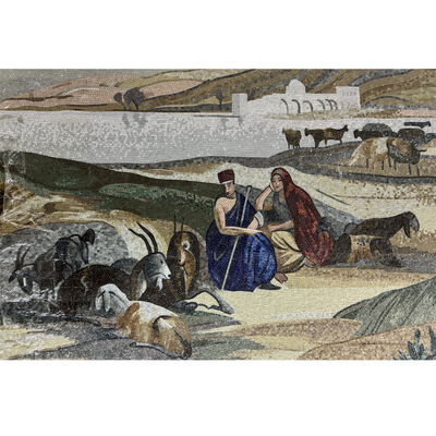 Mosaïques murales en verre de style jade élégantes et stylées pour le salon et la salle à manger