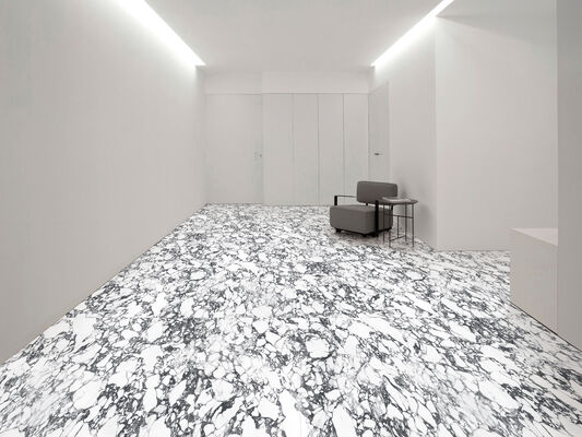 Plancher d'intérieur imperméable à l'eau 600x1200mm Réplique Carreaux de porcelaine vitrée Pour bureau et appartement