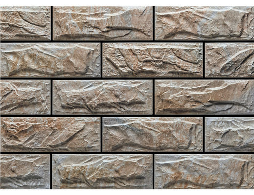 tuiles en pierre extérieures 0.98cm épais superbes de revêtement de GV de 10X28cm