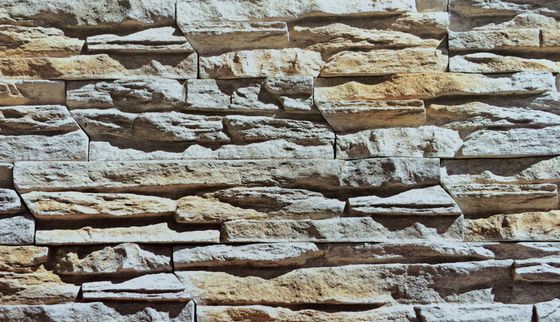 Brique de pierre reconstituée de ciment de qualité AAA pour murs extérieurs et intérieurs