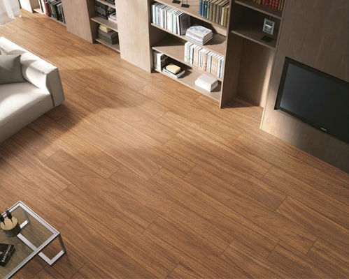 La porcelaine en bois de largeur de PRIMERA 60cm couvre de tuiles Brown pour le plancher 150x900mm