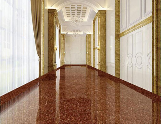 24X24'Pulat a poli le chocolat rouge de Bordeaux de carrelages de porcelaine rouge