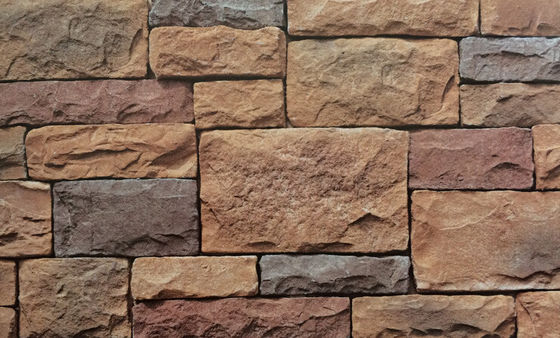 le GV de 14mm a donné à la pierre une consistance rugueuse de mur, ardoise simulée ignifuge
