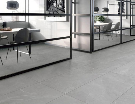 31KG/box 10mm Grey Anti Slip Tiles, carrelages décoratifs de la porcelaine 4Pcs